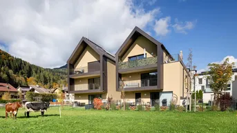 Expose Neubau – Erstbezug: Helle 2-Zimmer-Wohnung mit Balkon in ruhiger Lage von Bischofshofen