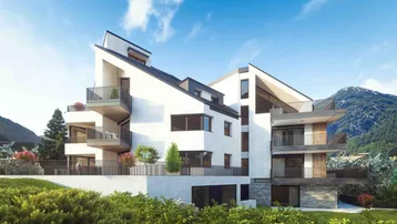 Expose 🏡 TOP 43 · 2-Zimmer-Erstbezug, 59 m² mit 28 m² Süd-Terrasse &amp; Garten – Ladis 