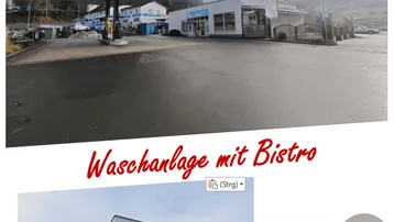 Expose Waschanlage mit Bistro