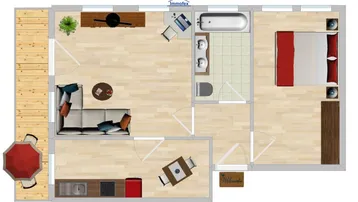 Expose Gemütliche 2 Zimmer Wohnung in zentraler Lage