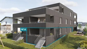 Expose See, Berg, Natur - Ihr Zuhause! 2-Zimmer-Gartenwohnung W1A