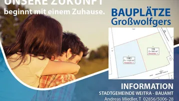 Expose Baugrundstück in Groß Wolfgers bei Weitra, Bauplatz 1