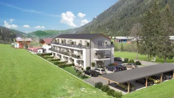 Expose Drei-Zimmer Eigentumswohnung mit zwei Balkonen - Wohnen inmitten der Salzburger Sportwelt!