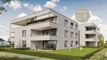 Expose Luxuriöse 3-Zi-Terrassenwohnung - Wohnen am Schlössle Top W08