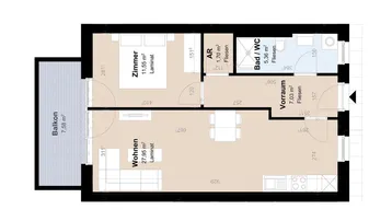 Expose Neubauwohnung mit Balkon