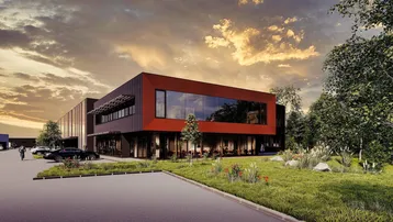 Expose Flexibel gestaltbarer Neubau von Gewerbe-, Lager- und Produktionsflächen mit erstklassiger Anbindung 