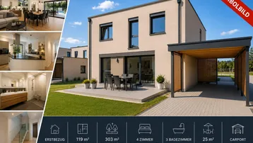 Expose Traumhafte Doppelhaushälfte im Erstbezug | Garten, Terrasse &amp; Top-Ausstattung