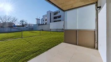Expose VERMITTELT - GARTENWOHNUNG mit 3-Zimmer - am Eck des Baukörpers - PREISWERT - Erstbezug