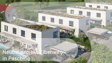 Expose Doppelhaus-Neubauprojekt "EIBENWEG Pasching"