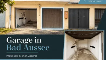 Expose Einzelgarage in Top Lage von Bad Aussee zu vermieten