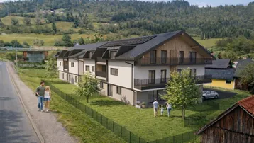 Expose Neues Wohn- und Geschäftshaus „Am Ennsboden“ in Pruggern