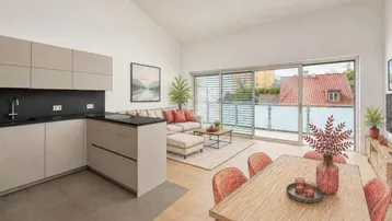 Expose ERSTBEZUG!3-ZIMMERWOHNUNG MITDACHTERRASSE &amp; BALKON