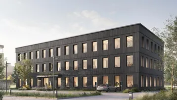 Expose "luva office" - Bürogebäude in Holzbauweise mit nachhaltigem Gebäudeenergiekonzept mit Einheiten zwischen ca. 74m² und insgesamt ca. 689m² entsteht in Zirl