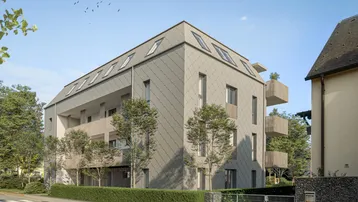 Expose Neubauwohnung mit zwei Schlafzimmern und Balkon