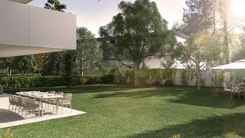 Expose Neubau - für alle, die das Exklusive lieben! 3-Zimmer-Gartenwohnung in Morzg