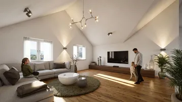 Expose exklusives Juwel: Dachgeschosswohnung im Saggen