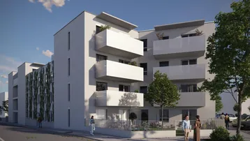 Expose Ideale Raumaufteilung - 2,5-Zi-Whg. mit Balkon - WOHNEN AM RING - BMR 17 - TOP 09 (1. OG)