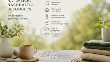 Expose Nachhaltiges Wohnen mit besonderem Wohngefühl auf einer Ebene!