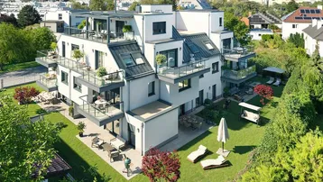 Expose 1220, Tamariskengasse, Beim Mühlwasser, nur 3 Fahrradminuten zur U2, 4-Zimmer-Penthouse 