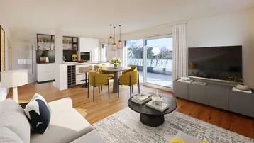 Expose Der Sonnen entgegen. Helle 3-Zimmer mit großem ostseitig gelegenen Balkon. Sofort einziehen.