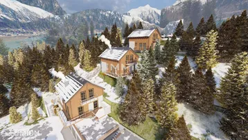 Expose Modernes Chalet in Oberwölz mit Garten, 3 Zimmern, 2 Bädern &amp; Garage – Erstbezug im Skigebiet