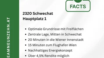 Expose N°1 Schwechat – Ihr neues Zuhause im Herzen der Stadt
