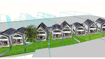Expose Bad Fischau: Neues Wohnbauprojekt! Top modernes, freistehendes Einfamilienhaus auf 3 Etagen in wunderschöner Lage