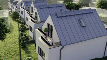 Expose Einfamilienhaus mit Gartenanteil und großzügiger Dachterrasse