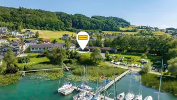 Expose Direkt am Mattsee mit SEEZUGANG: 3-Zimmer Gartenwohnung mit Terrasse