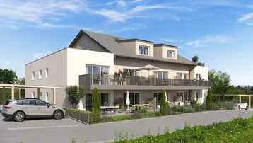 Expose Erstbezug: Traumhafte 3-Zi Gartenwohnung in Ried i.I., Terrasse, 69,5 m², €333.000