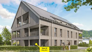 Expose 2-Zimmerwohnung mit Garten | B01