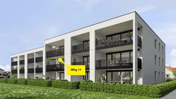 Expose 3-Zimmer Terrassenwohnung | Top 11