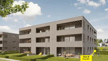 Expose 3-Zimmerwohnung mit Garten | B01