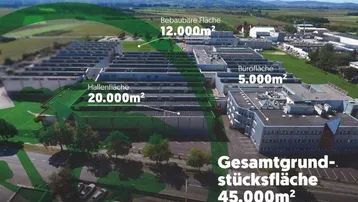 Expose Wir entwickeln Ihr Wunschprojekt auf 12.000 m2 Betriebsbaugrund Details auf Anfrage