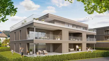 Expose 2-Zimmer-Gartenwohnung in ruhiger Lage in Schwarzach - W2-02