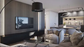 Expose Dachgeschosswohnung im Neubau mit 2 Dachterrassen, Lift &amp; Tiefgarage – Alt St. Martin
