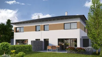 Expose Doppelhaushälfte in Großdorf, Ried im Traunkreis