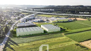 Expose Perfekter Firmenstandort nahe Graz | 2,3 Ha Grundstück in Gewerbepark mit individueller Gestaltungsmöglichkeit