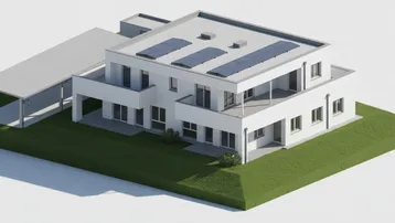 Expose Eigenheim macht Glücklich! Erstbezug in Kematen: Moderne Wohnung mit Süd- Ostterrasse , Carport &amp; flexiblen Räumen, nähe Golfplatz!