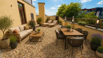 Expose LEBEN, WO MÖDLING AM SCHÖNSTEN IST | 2 Zimmer | 73 m² WFL | Terrasse ca. 25 m² | Stellplatz | Einbauküche | FREIER MIETZINS