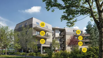 Expose Entzückende Kleinwohnung mit ganz viel Flair - Balkon - in Graz-Eggenberg - PROVISIONSFREI! Noch vor Baustart!