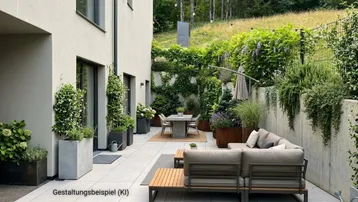 Expose Hausgefühl auf zwei Ebenen mit sonnigen Terrassen und traumhaftem Weitblick