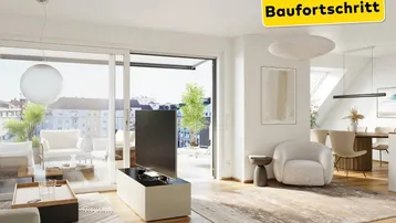 Expose Rascher Baufortschritt! "PILLmein" - 3 Raumwohnung mit 8 m² Balkon (Top 2.5)