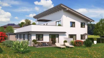 Expose Fernblick 3: 3-Zimmer-Gartenwohnung in Perwang am Grabensee!