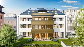 Expose Salzburg: Zentrale 2-Zimmer-Wohnung mit Garten als Kapitalanlage!