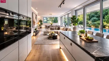 Expose 36 °C DRAUSSEN. COOL WOHNEN. VOLLKLIMATISIERTE DESIGNVILLA – SOFORT BEZIEHBAR