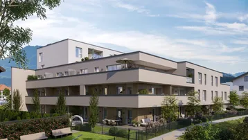 Expose PROVISIONSFREI - NEUBAU 4 Zimmer Wohnung in Salzburg Stadt Alt - Liefering mit großem Balkon 32 m², Tiefgarage und Lift! VOLLE WOHNBAUFÖRDERUNG