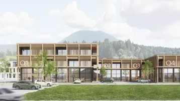 Expose Gewerbeflächen im Neubauprojekt Habach Park Kirchdorf/Tirol (Kauf!)