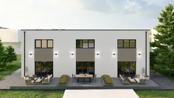 Expose START der projektierten Neubau- Reihenhäuser