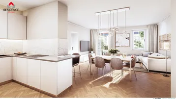 Expose 3-Zimmerwohnung mit Lift und Balkon in generalsanierter Ceconi-Villa | Elisabeth-Vorstadt | Baubeginn erfolgt
